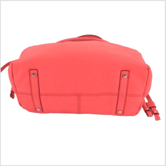 Kate Spade Pink Salmon Coral Drawstring Shoulder Bag - Picture 16 of 16